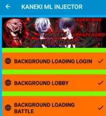 Kaneki ML Injector APK